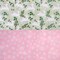 Reversible Wrapping Paper Roll - Mini Roll - Christmas White Reindeer and Snowflake Pattern Great for Christmas, Party, Holiday - 17.5 Inches X 32.8 Feet